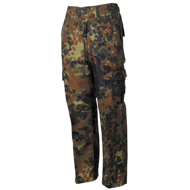 MFH BDU gyerek nadrág, flecktarn