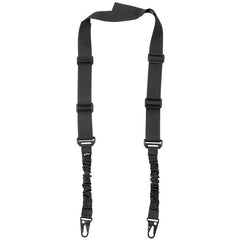 MFH Bungee 2-pontos heveder, fekete