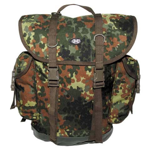 MFH BW hegyi hátizsák Cordura flecktarn minta, 30L