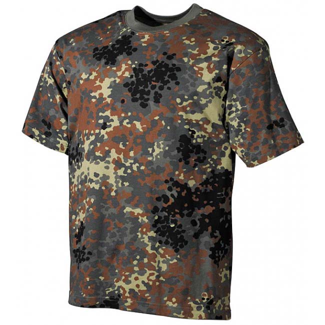 MFH Flecktarn gyerek póló minta