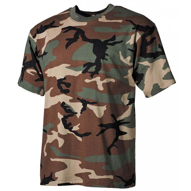 MFH gyerek póló woodland minta, 160g/m2