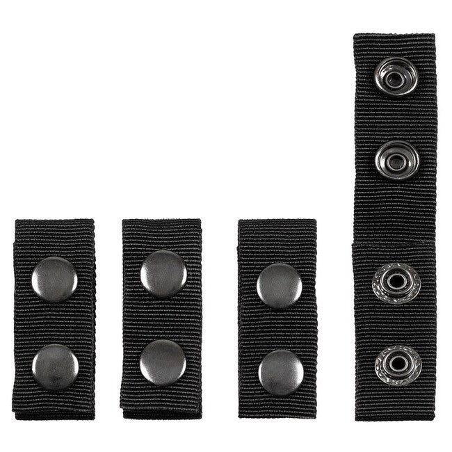 MFH nylon övtartók 2 patenttal 4 db, fekete
