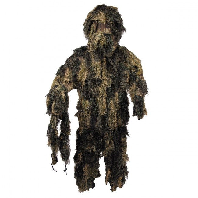 MFH Ghillie Suit álcakészlet, woodland