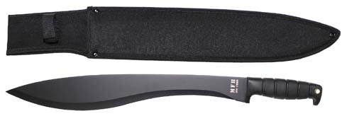 MFH Taifun machete tokkal, fekete, 54 cm