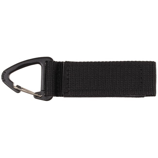 MFH MOLLE karabiner biztosítóval, fekete