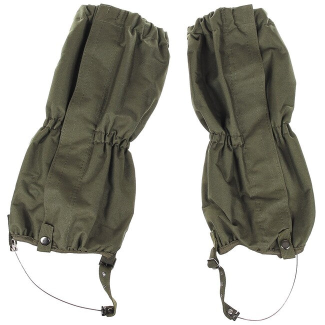 MFH védőkamásli cipzárral és acélkötéllel, OD green