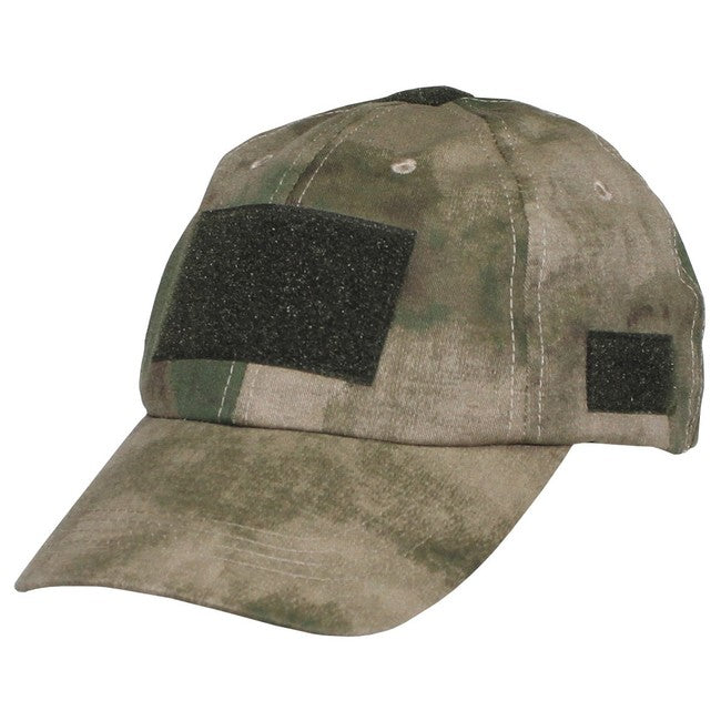 MFH Operations baseball sapka Velcro panelokkal, HDT camo FG