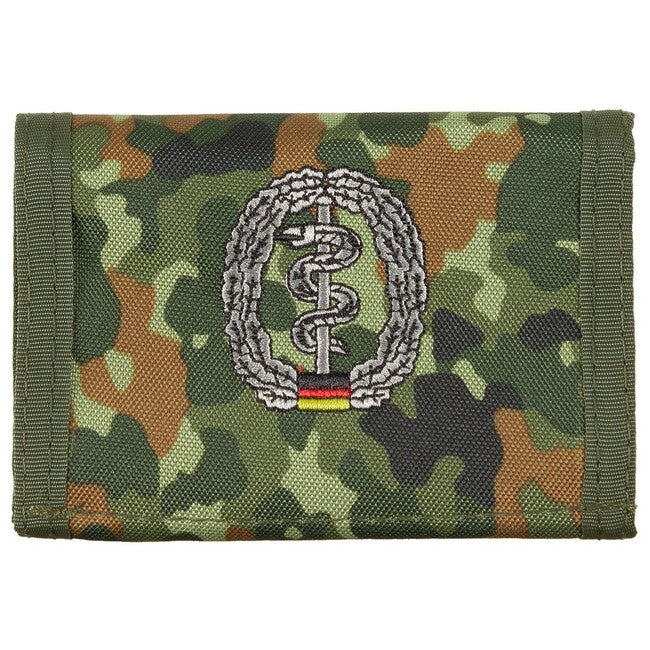 MFH Sanitäter pénztárca, BW camo