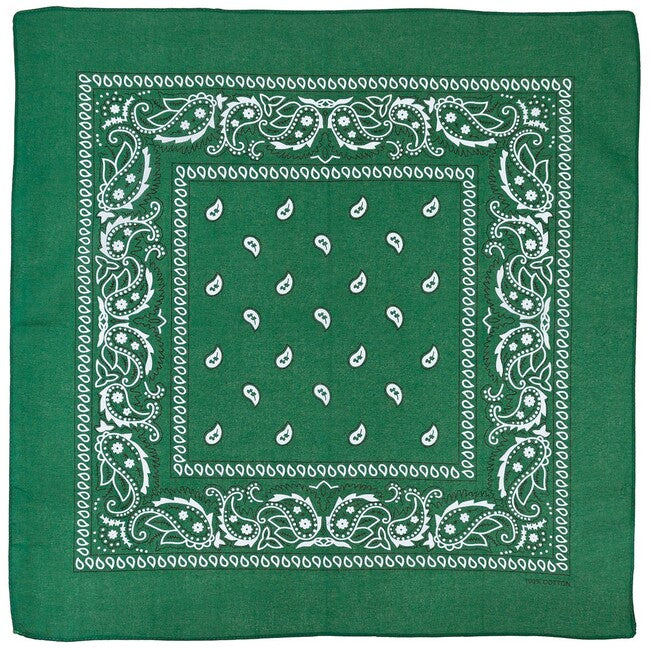 MFH kendő pamut, OD green-black, kb. 55 x 55 cm