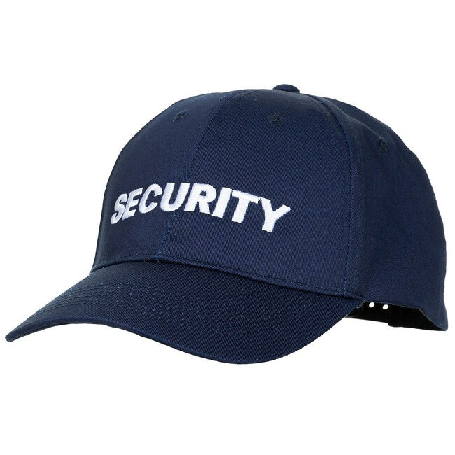 MFH Security állítható baseball sapka hímzéssel, kék