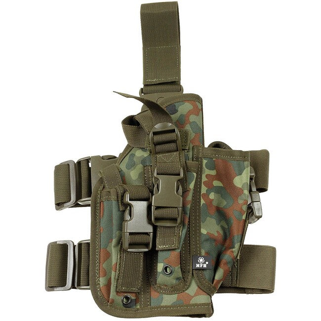 MFH MOLLE combtáska jobbos fegyvertok, BW camo