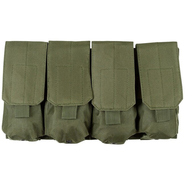 MFH MOLLE zseb, 4 rekesz, OD green