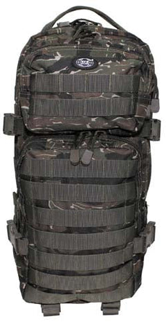 MFH US assault hátizsák tiger stripe, 30L