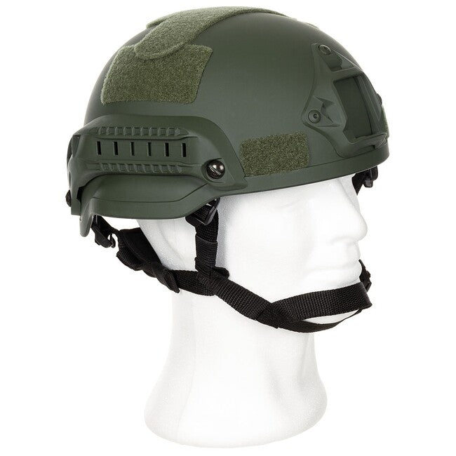 MFH MICH 2002 US sisak ABS-műanyag, OD green