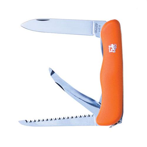 Mikov Praktik 115-XH-3/PK zsebkés 19,8cm, narancssárga