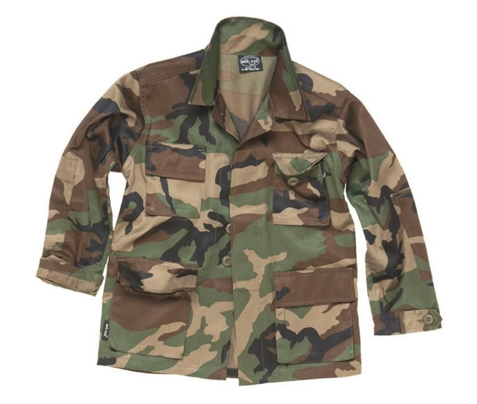Mil-Tec BDU gyerek zubbony, Woodland
