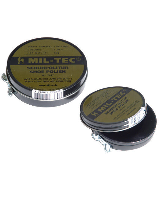 Mil-Tec Cipőkrém, fekete, doboz 80g