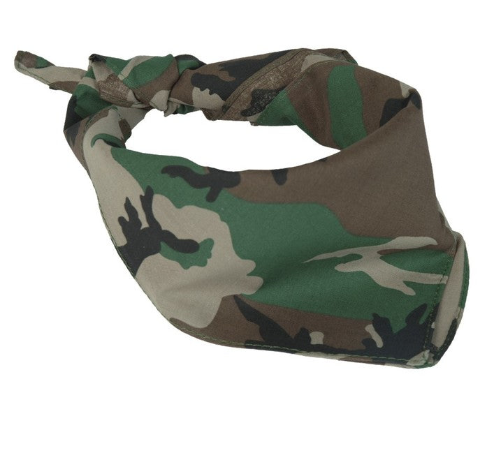 Mil-Tec bandana kendő, woodland