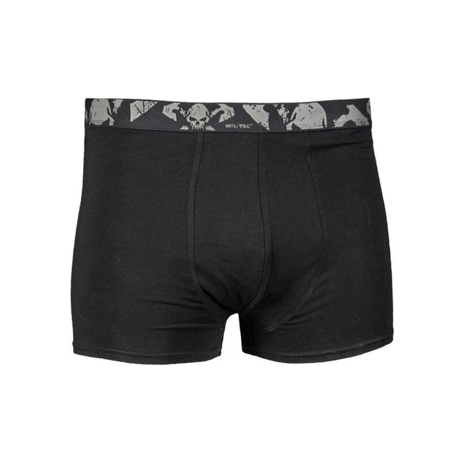 Mil-Tec Skull férfi boxeralsó 2db, fekete