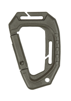 Mil-Tec MOLLE műanyag taktikai karabiner, olívazöld 2 db