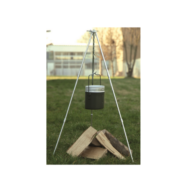 Mil-Tec tripod láncokkal a fazékhoz