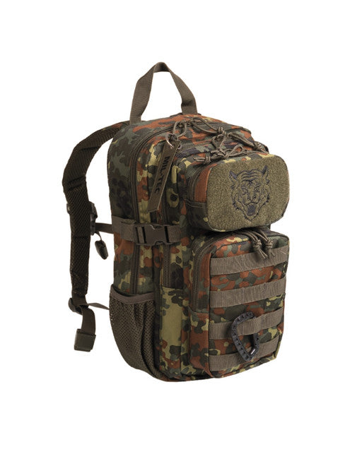 Mil-Tec US Assault gyerek hátizsák flecktarn, 14L