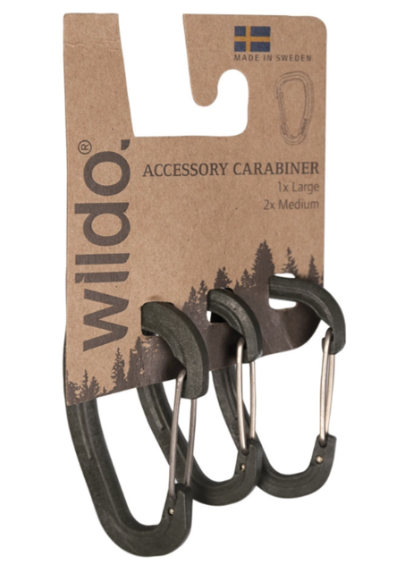 Mil-Tec Wildo szett karabiner 3db, olívazöld