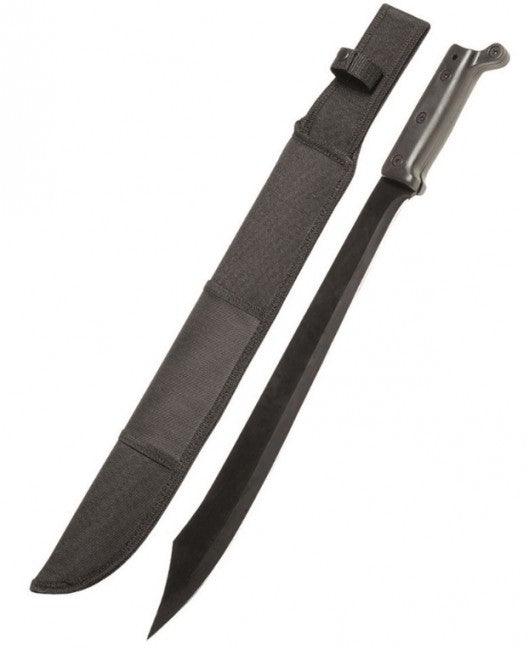 Mil-Tec Wood machete tokkal, fekete, 54cm
