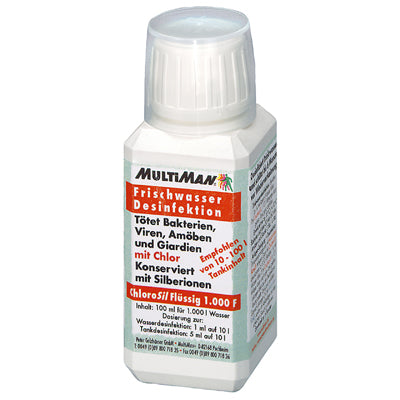 Multiman fertőtlenítő folyadék vízhez 100 ml