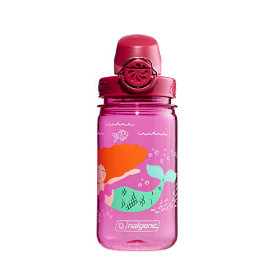 Nalgene Grip-n-Gulp Sustain gyerek vízpalack, pink mermaid, 0,35 L