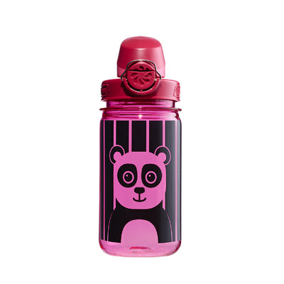 Nalgene Grip-n-Gulp Sustain gyerek vízpalack, 0,35 L, pink panda