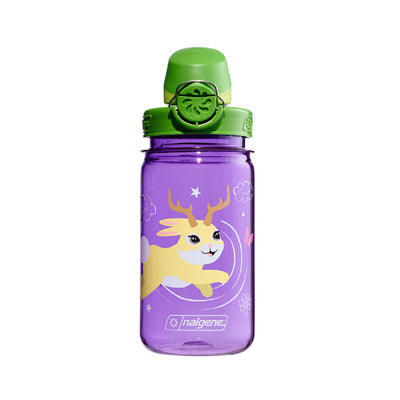 Nalgene Grip-n-Gulp Sustain gyerek vízpalack 0,35 L, purple jackalope