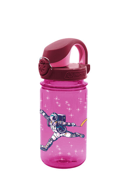 Nalgene OTF Kids Sustain gyerek palack 0,35 l, rózsaszín űrhajós