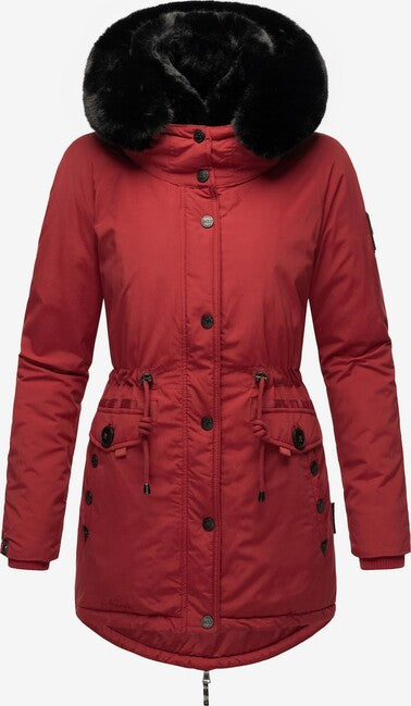 Navahoo Sweety Deluxe női téli parka, blood red