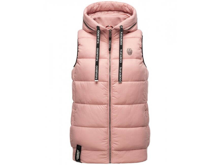 Navahoo KASSIDY női kapucnis mellény, Powder rose