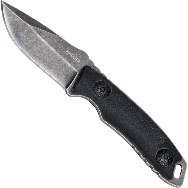 Haller Neck Knife fix pengéjű kés G10 stonewashed