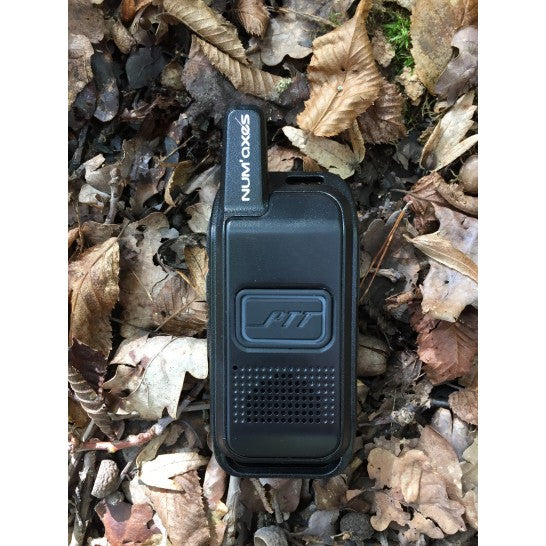 Numaxes TLK1038 walkie talkie, fekete