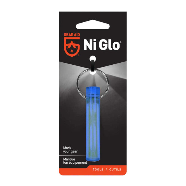 Ni-Glo Glow Marker fluoreszkáló kulcstartó, kék