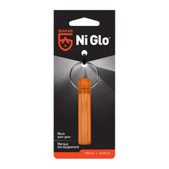 Ni-Glo Glow Marker fluoreszkáló kulcstartó, narancssárga