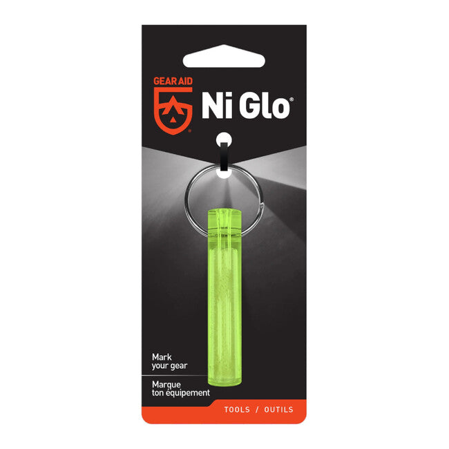 Ni-Glo Glow Marker fluoreszkáló kulcstartó, sárga