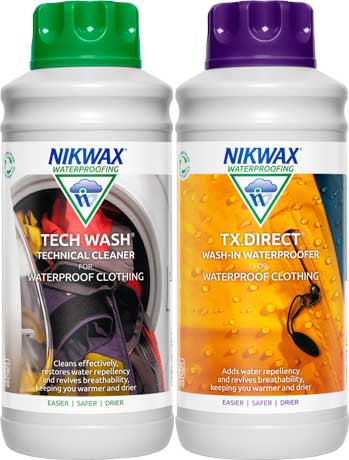 Nikwax Twin Tech Wash / TX.Direct Wash-In készlet 2 db készítmény 1l