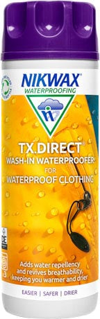 Nikwax TX.Direct Wash-In mosószer vízálló ruházathoz, 300ml