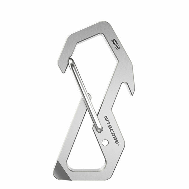 Nitecore NsH10 titán karabiner, 49mm x 25,5mm x 2,8mm