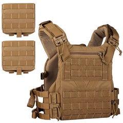 DRAGOWA Tactical Sentinel taktikai lemeztartó, coyote
