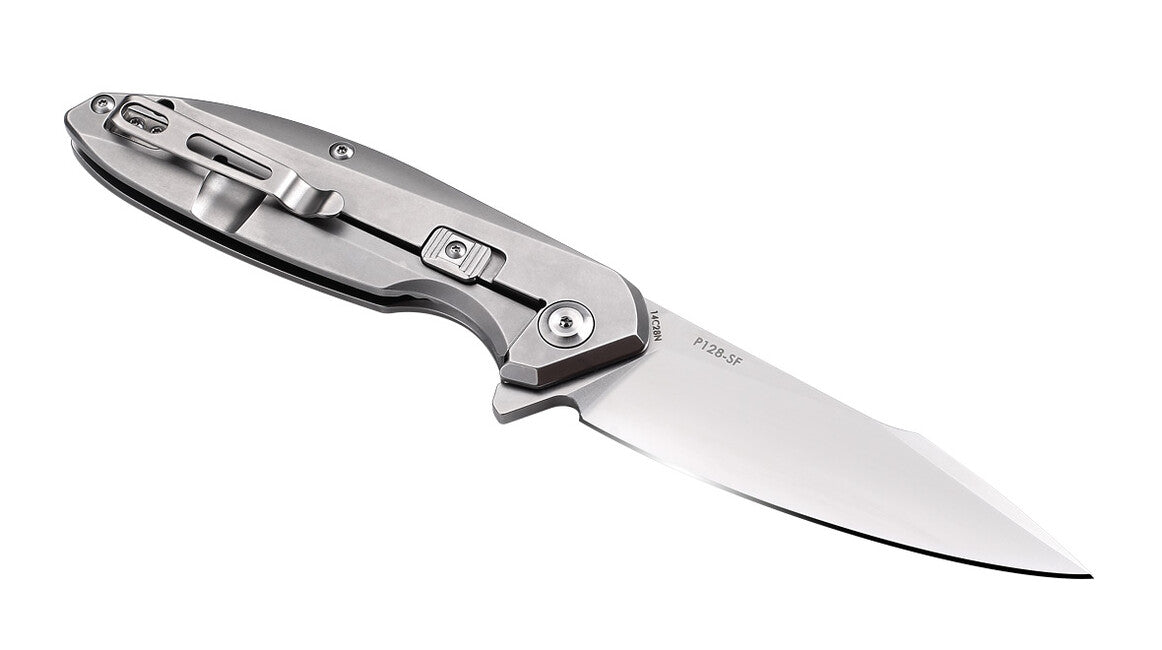 Ruike P128-SF kés, ezüst