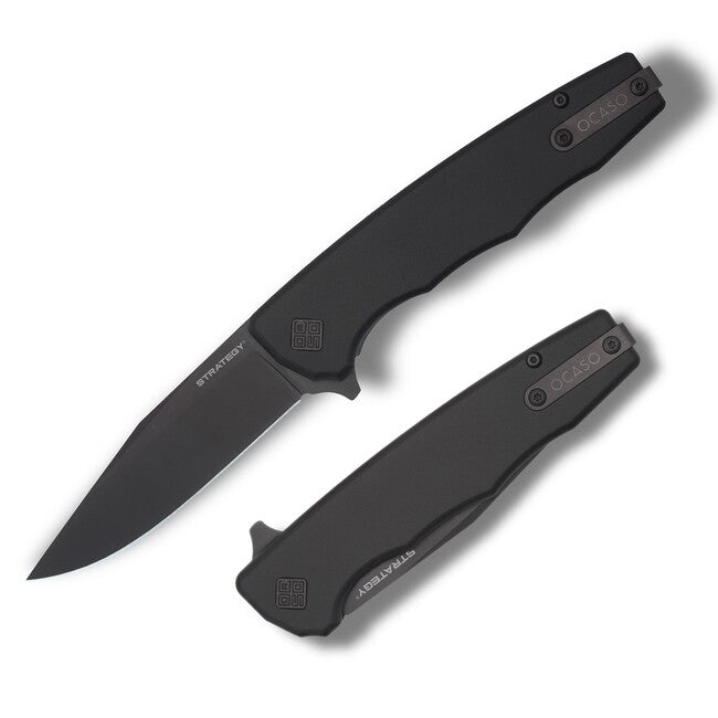 OCASO Strategy összecsukható kés Black Aluminum