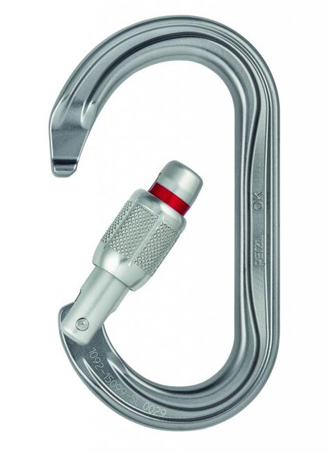 Petzl OK karabiner ovális automatikus biztosítóval Ball Lock