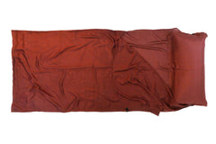 Origin Outdoors Silk téglalap alakú hálózsák-betét, bordó