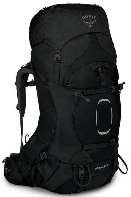 OSPREY AETHER 65 II túra hátizsák, fekete