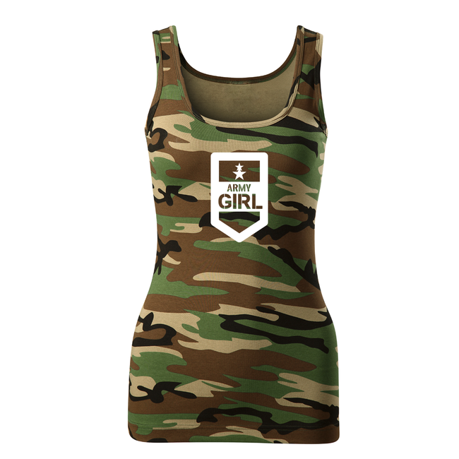 DRAGOWA női trikó army girl 180 g/m², terepmintás